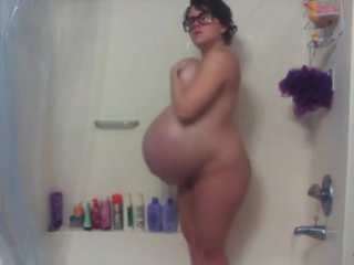 pregnant in the shower preview